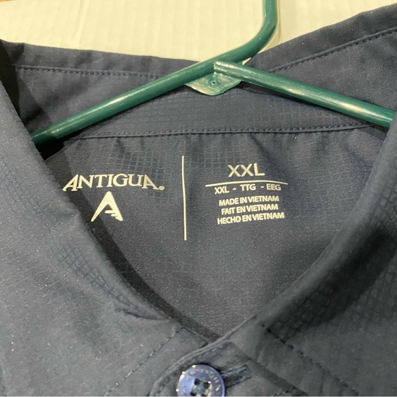 Houston Astros Antigua Men’s Blue Fishing Shirt Size XXL - Picture 3 of 6